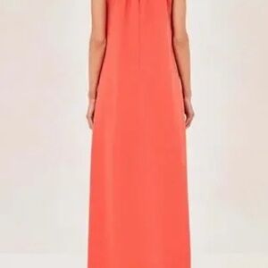 Alexis Vibrant Coral Maxi Dress